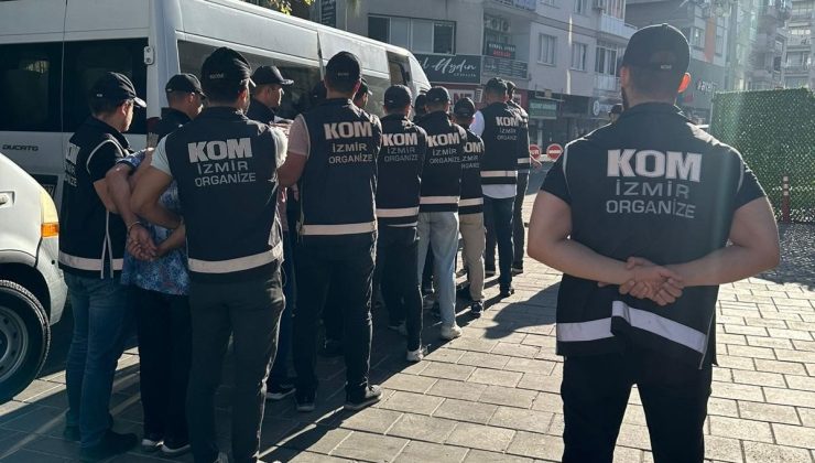 İzmir’de ’silah imalat atölyesi’ kuran çeteye hava destekli operasyon