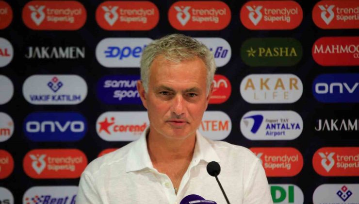 Jose Mourinho: “Oyuncuların benim istediğim konsepti anlaması önemli”