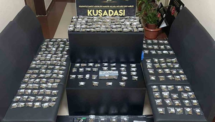 Kuşadası’nda uyuşturucu operasyonu: 1 gözaltı