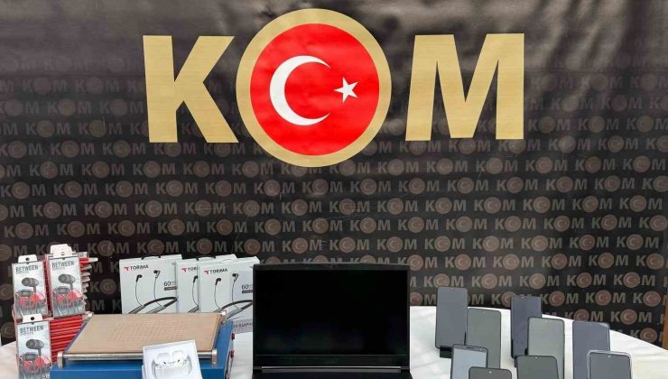 Malatya’da kaçak elektronik ve tütün operasyonu