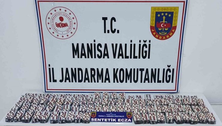 Manisa jandarmasından uyuşturucu operasyonu