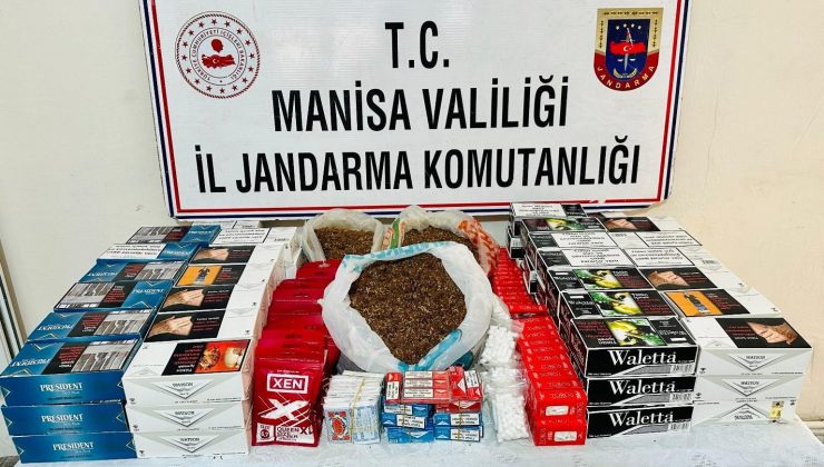 Manisa’da 42 bin makaron ele geçirildi