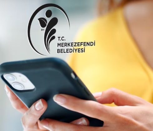 Merkezefendi mobil uygulama ile cebe girdi