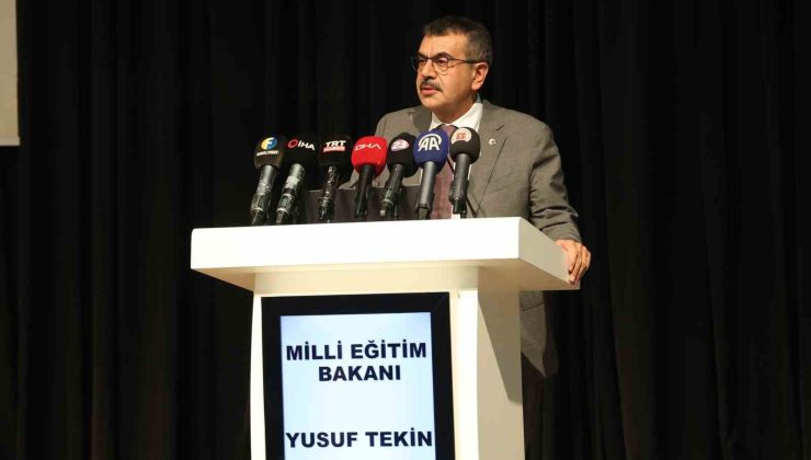 Milli Eğitim Bakanı Tekin: “Türkiye, Adalet ve Kalkınma Partisi ile birlikte bambaşka bir noktaya geldi”