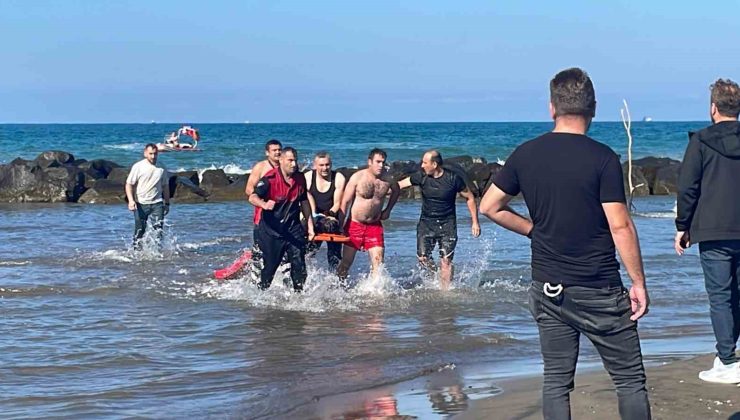 Ordu’da 15 yaşındaki çocuk boğulma tehlikesi geçirdi