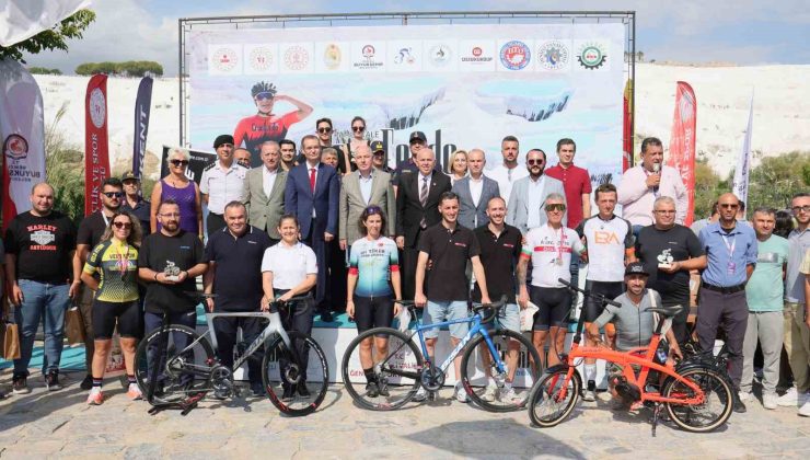 Pamukkale Granfondo Bisiklet Yarışı tamamlandı