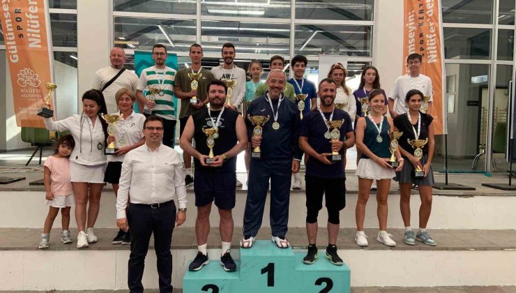 Raket Sporları Turnuvası’nda kazananlar belli oldu