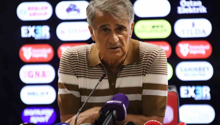 Şenol Güneş: “Trabzonspor’un tarihinde belki de az olan bir hadise”