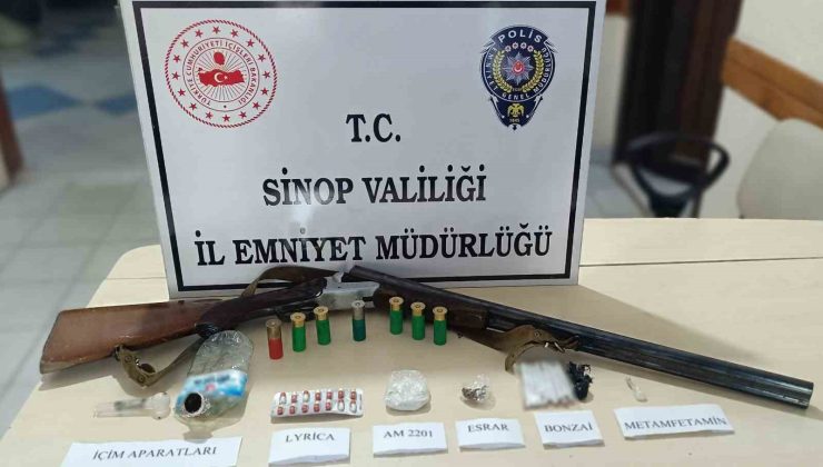 Sinop’ta uyuşturucu operasyonu: 2 gözaltı