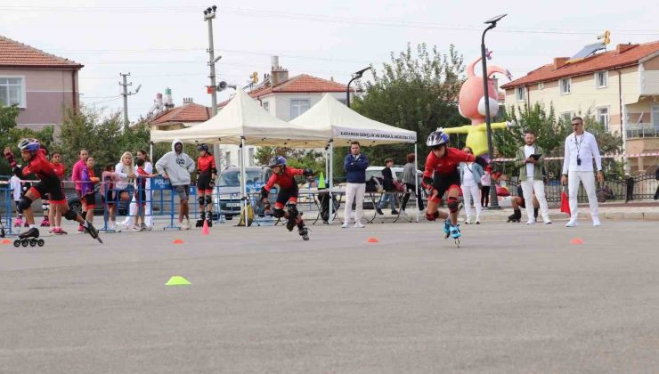 Tekerlekli Paten Türkiye Şampiyonası Karaman’da başladı