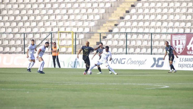 Trendyol 1. Lig: Bandırmaspor: 2 – MKE Ankaragücü: 0