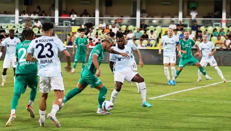 Trendyol Süper Lig: Bodrum FK: 1 – Adana Demirspor: 0 (İlk yarı)