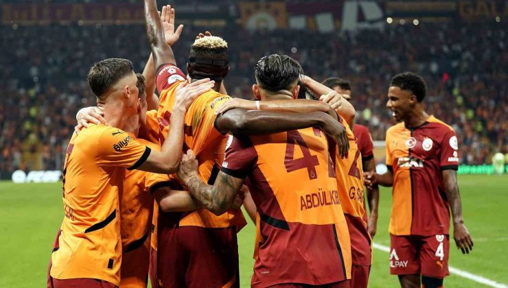 Trendyol Süper Lig: Galatasaray: 3 – Kasımpaşa: 1 (İlk yarı)