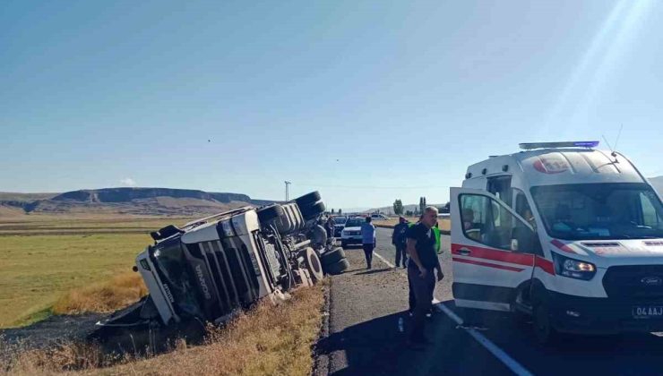 Ağrı’da trafik kazası: 1 yaralı