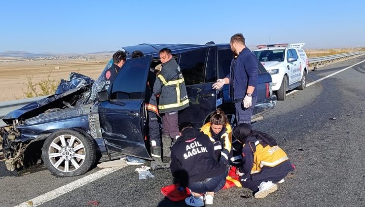 Aksaray’da cip ile kamyonet çarpıştı: 3 yaralı