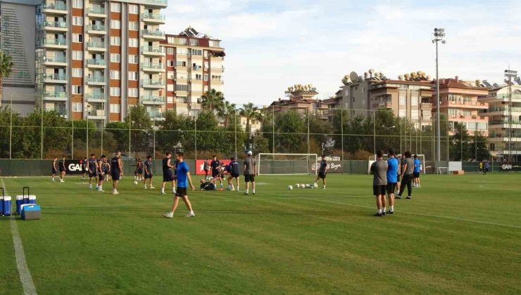 Alanyaspor’da Kasımpaşa mesaisi sürüyor