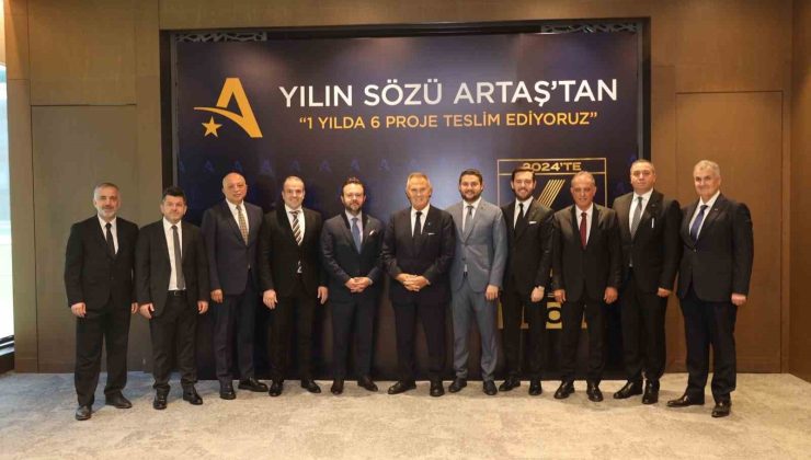 Artaş İnşaat 6 projesini 2024 bitmeden teslim edeceğini duyurdu