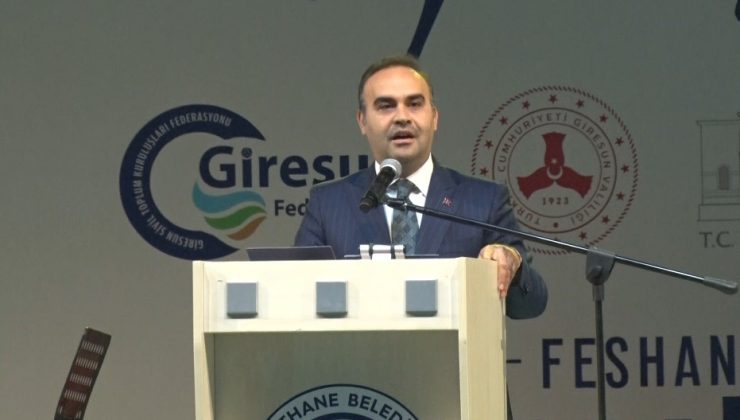 Bakan Kacır ’17. Giresun Tanıtım Günleri’ne katıldı