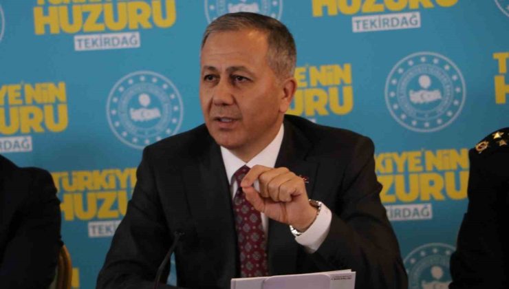 Bakan Yerlikaya: “Ruhsatsız silah taşımanın cezasını caydırıcı hale getirecek tasarımımız var”