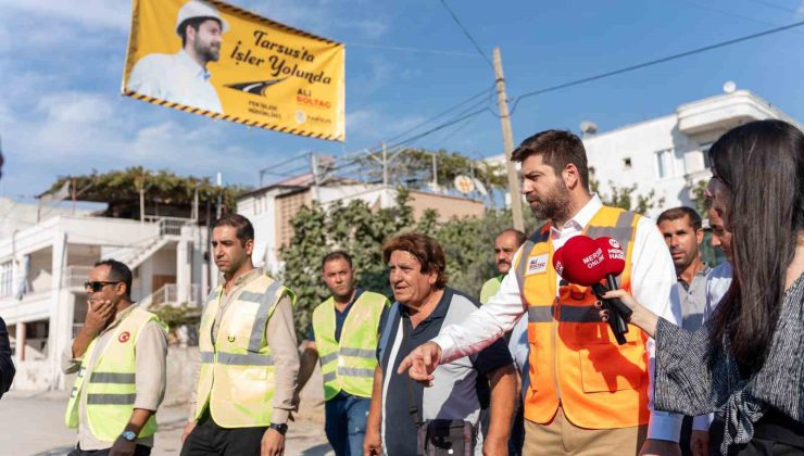 Başkan Boltaç: “Tarsus’a her şeyin en iyisini yapmak için çalışıyoruz”