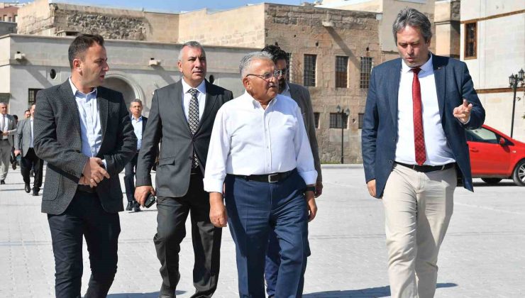 Başkan Büyükkılıç; Tarihi Kayseri Mahallesi dokusunu ortaya çıkaracak projeyi yerinde inceledi