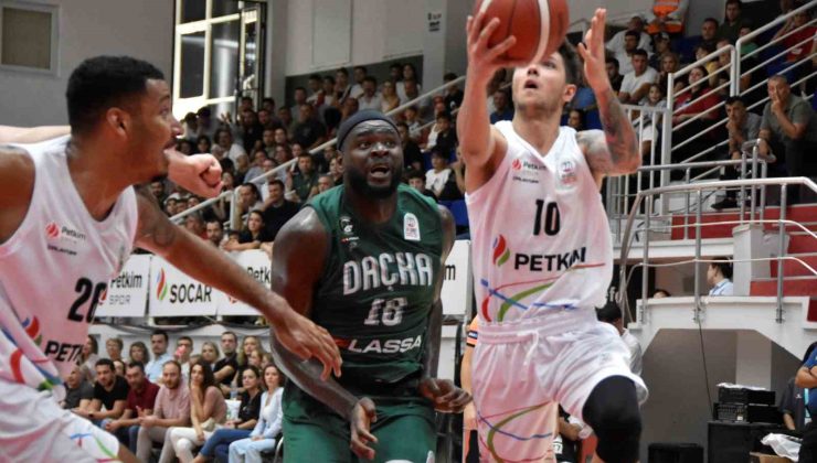 Basketbol Süper Ligi: Aliağa Petkimspor: 108 – Darüşşafaka: 85