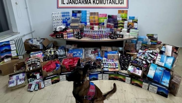 Batman’da kaçakçılık yapan kargo firması aracı jandarma ekiplerine takıldı