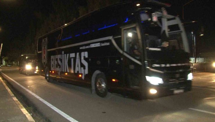 Beşiktaş, Gaziantep’e geldi