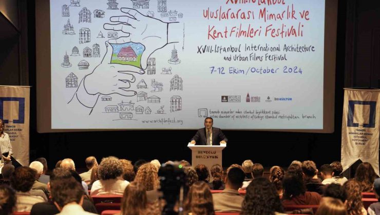 Beyoğlu’nda 18. İstanbul Uluslararası Mimarlık ve Kent Filmleri Festivali başladı