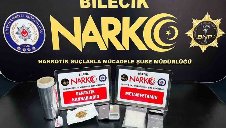 Bilecik’te eş zamanlı uyuşturucu operasyonu