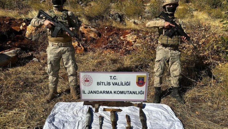 Bitlis’te el yapımı patlayıcı düzeneği ele geçirildi