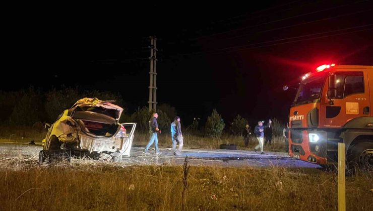 Bolu’da feci kaza: 2 ağır yaralı