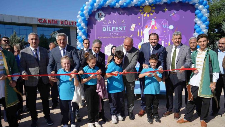 ’Canik Bilim ve Teknoloji Festivali’ başladı