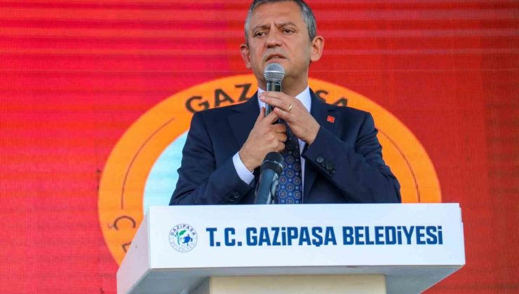 CHP Genel Başkanı Özel: “İktidar olma sözü veriyoruz”