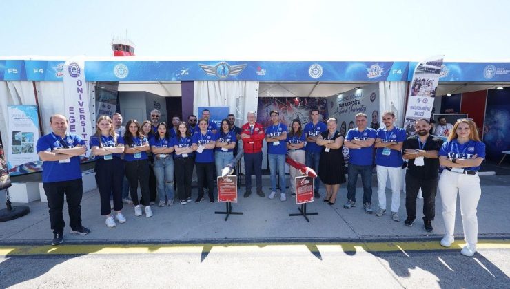 Ege Üniversitesinin yenilikçi projeleri TEKNOFEST Adana’da beğeni topluyor