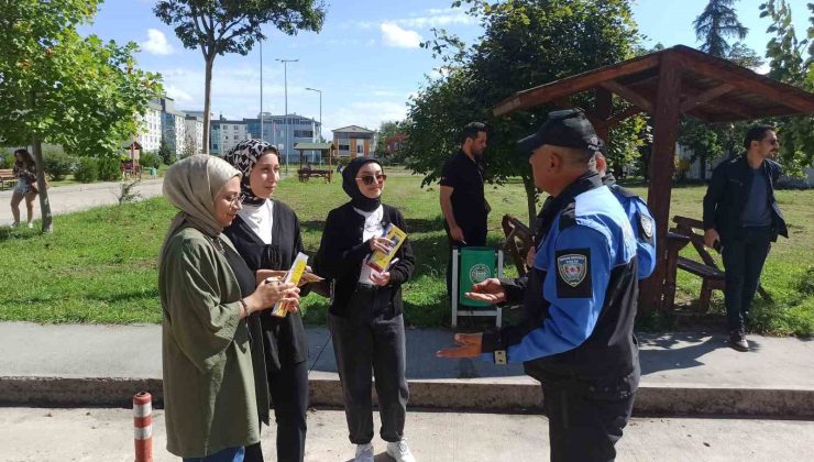 Emniyet öğrencileri bilinçlendiriyor