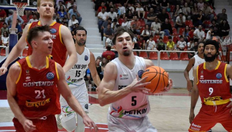 FIBA Şampiyonlar Ligi: Aliağa Petkimspor: 77 – Filou Oostende: 74