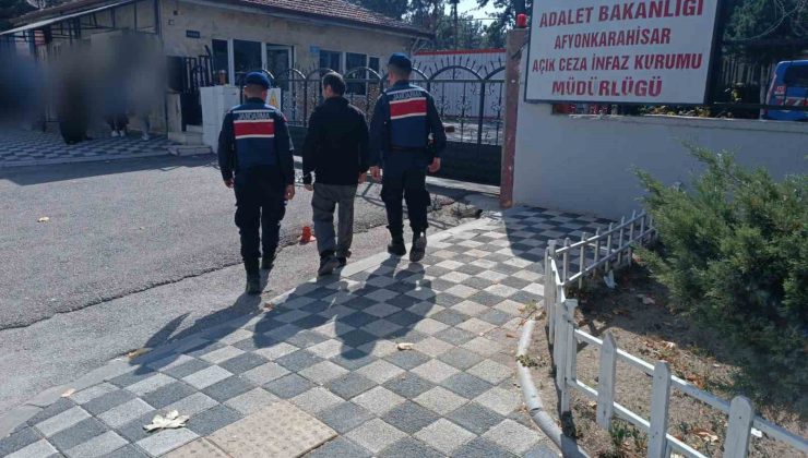 Hırsızlık suçundan aranan şahsı jandarma yakaladı