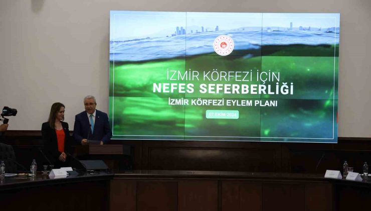 İzmir Körfezi’ne “nefes” aldıracak 14 maddelik eylem planı açıklandı