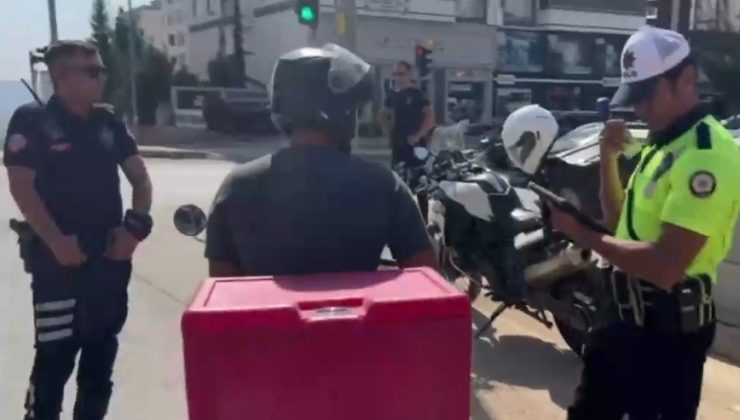 Kahramanmaraş polisinden motosiklet denetimi