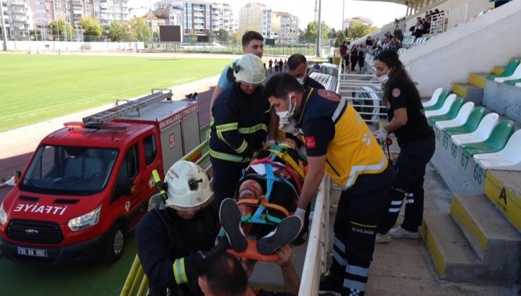 Kırklareli’nde filim sahnelerini aratmayan tatbikat