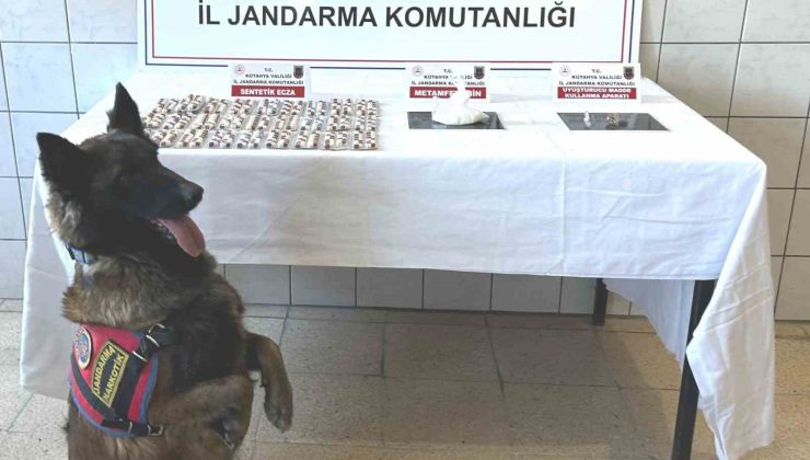 Kütahya’da jandarmadan uyuşturucu operasyonu: 3 tutuklama