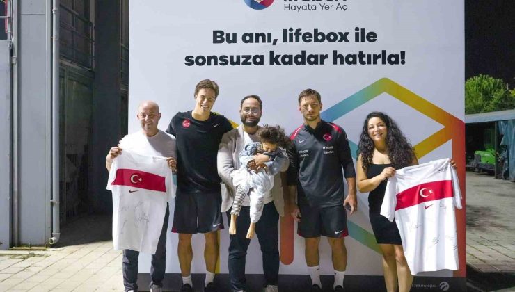 lifebox, kullanıcılarını A Milli Takım yıldızlarıyla buluşturdu