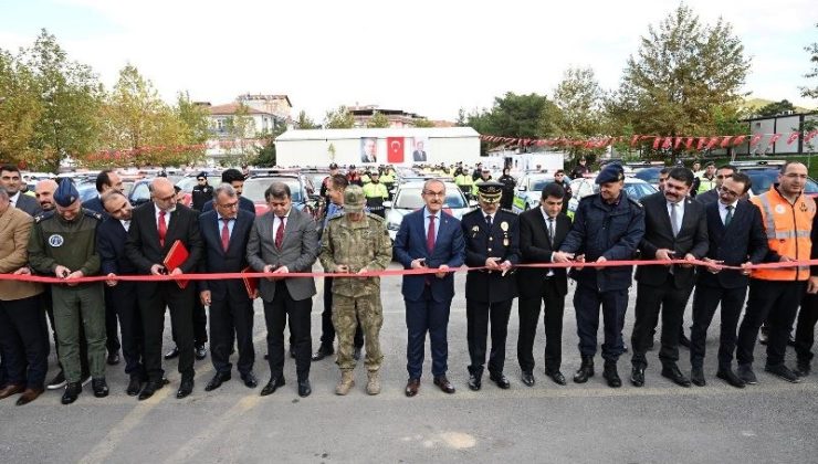 Malatya’da Emniyet ve Jandarmaya araç takviyesi