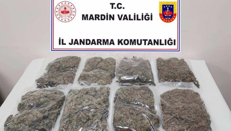 Mardin’de durdurulan araçta uyuşturucu madde ele geçirildi