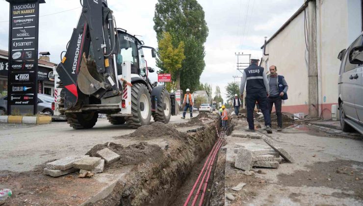 Muş’ta elektrik şebekesi yer altına alındı