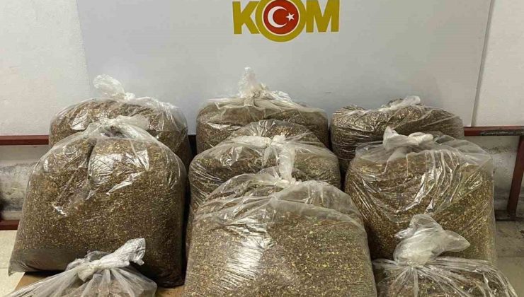 Samsun’da 150 kilo kaçak tütün ele geçirildi: 2 gözaltı