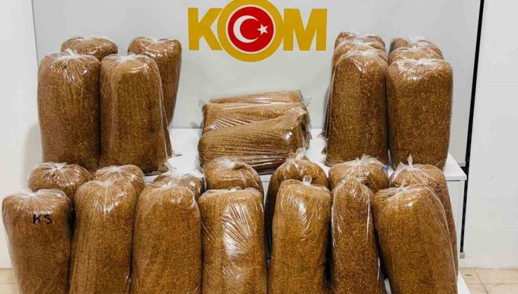 Samsun’da 180 kilo kaçak tütün ele geçirildi