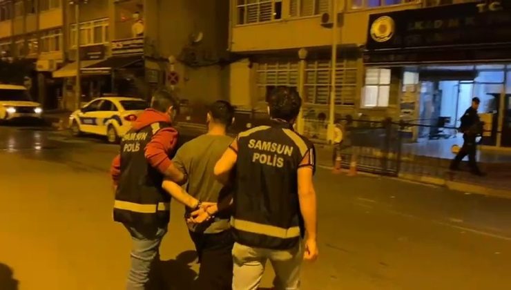 Samsun’da 25 yıl hapis cezası bulunan şahıs yakalandı