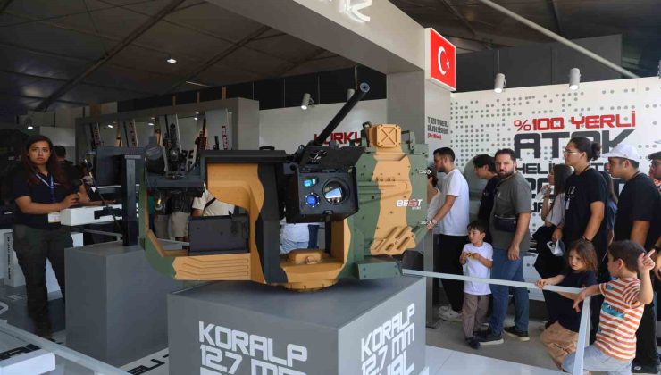 Sınırlarımızı koruyan yapay zeka destekli Uzaktan Komutalı Silah Sistemleri TEKNOFEST’te